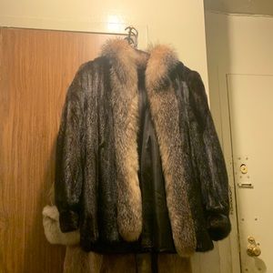 Mink coat
